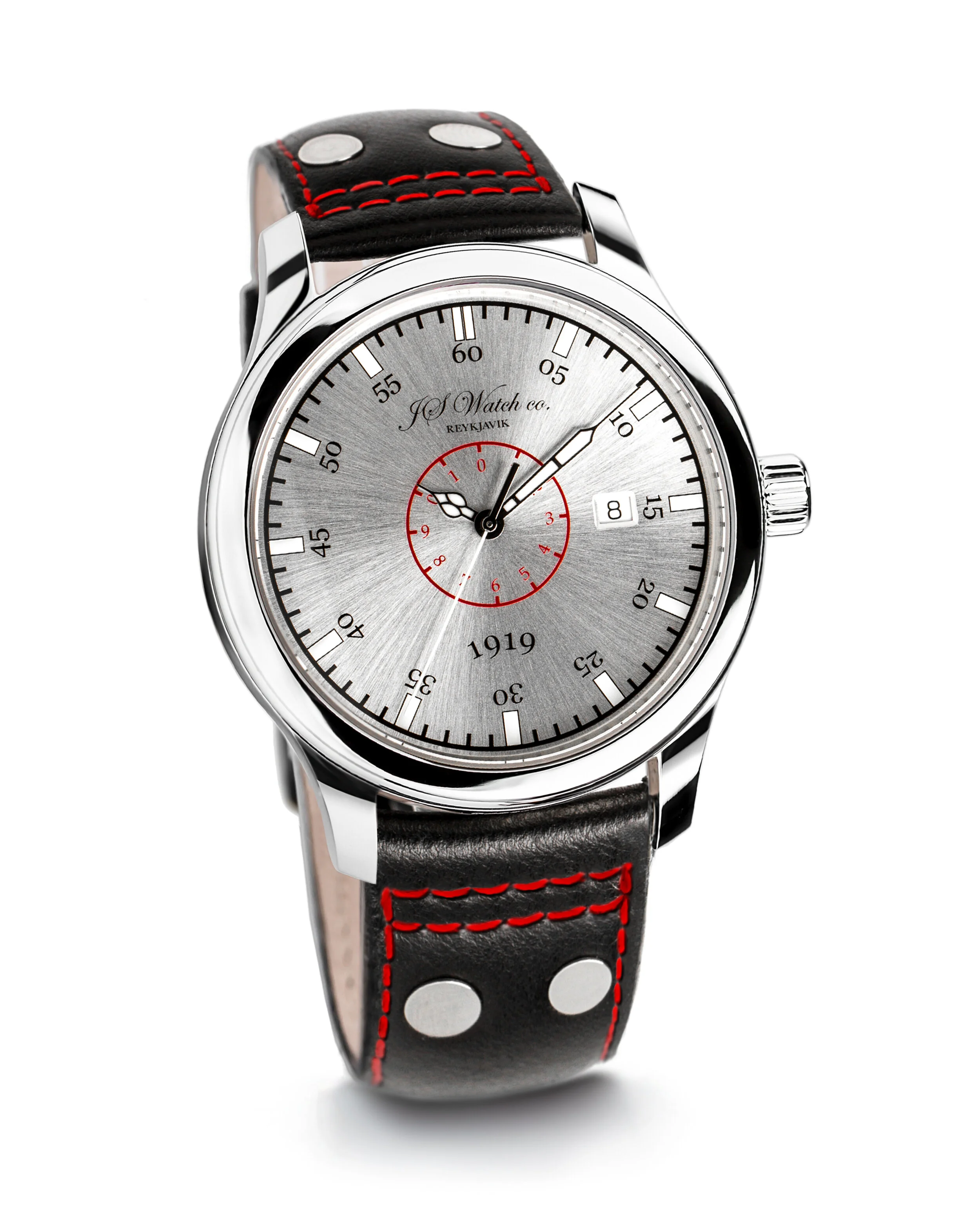 JS Watch Company Reykjavik — Islandus 1919 SIlver